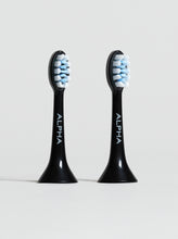 Load image into Gallery viewer, Sonic Toothbrush Replacement Heads- Black