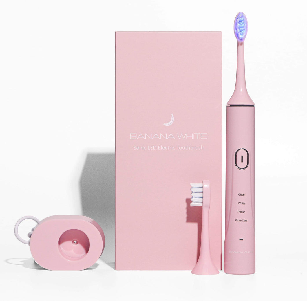 PINK Sonic LED Electric Toothbrush
